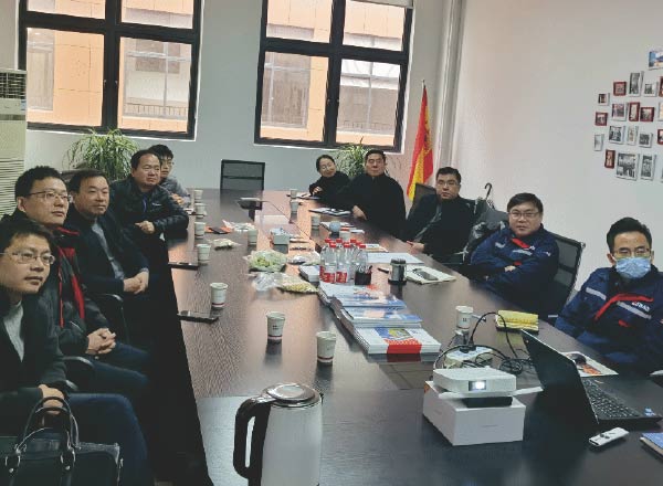 寧波供銷(xiāo)集團(tuán)李斌主任，陸杰輝副總裁?奉化退役軍人事務(wù)局單局長(zhǎng)等領(lǐng)導(dǎo)蒞臨公司指導(dǎo)調(diào)研