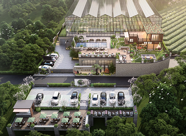 新昌天姥金葉金山數字園