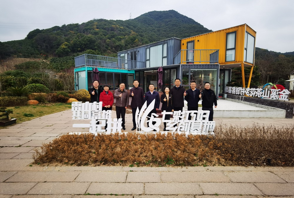 江西省共青城市副市長周傳友等領導&伯樂遇馬集團領導到訪云笈科技考察指導